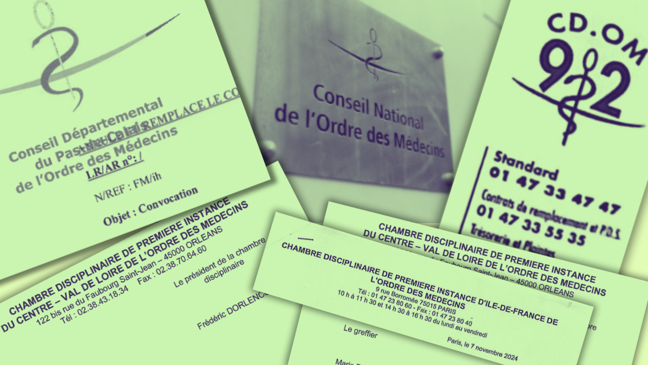 L’Ordre des médecins : machine à dissuader les victimes de violences sexuelles de porter plainte